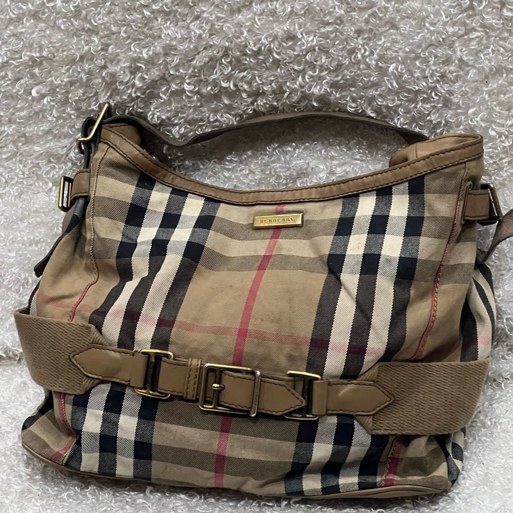Burberry Prorsum Check House Tote Bag